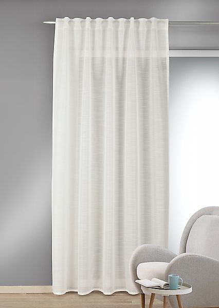HOMING Gardine "Liv" verdeckte Schlaufen 1 Stk. tlg. Fertigschal günstig online kaufen