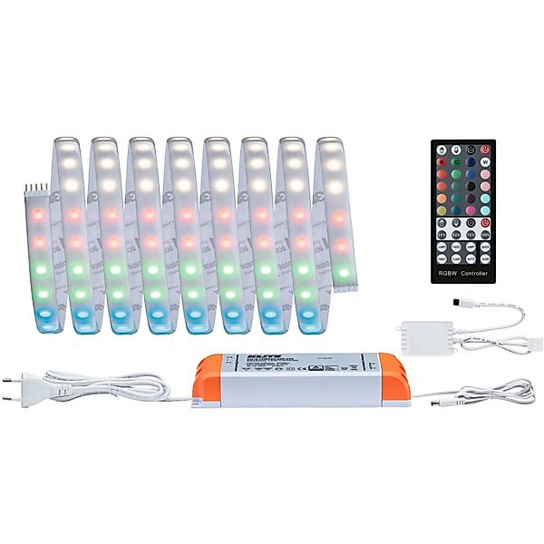 Paulmann LED-Streifen »MaxLED 1000 Basisset 3m RGBW IP44 Cover 3000K 33W 23 günstig online kaufen