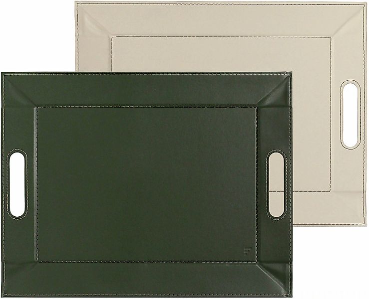 freeform Tablett "DUO, 2-farbiges Wendetablett, Tablett und Tisch-Set in ei günstig online kaufen
