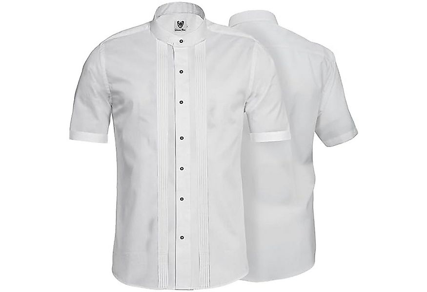 German Wear Trachtenhemd GW1265-K-Stehkragen Trachtenhemd Businesshemd 2x5 günstig online kaufen