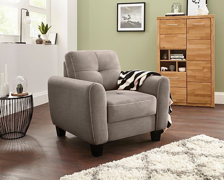 sit&more Sessel Varese, inklusive Federkern günstig online kaufen