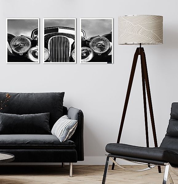 Bruno Banani Bild mit Rahmen »Oldtimer - Gerahmter Digitaldruck - Wandbild« günstig online kaufen