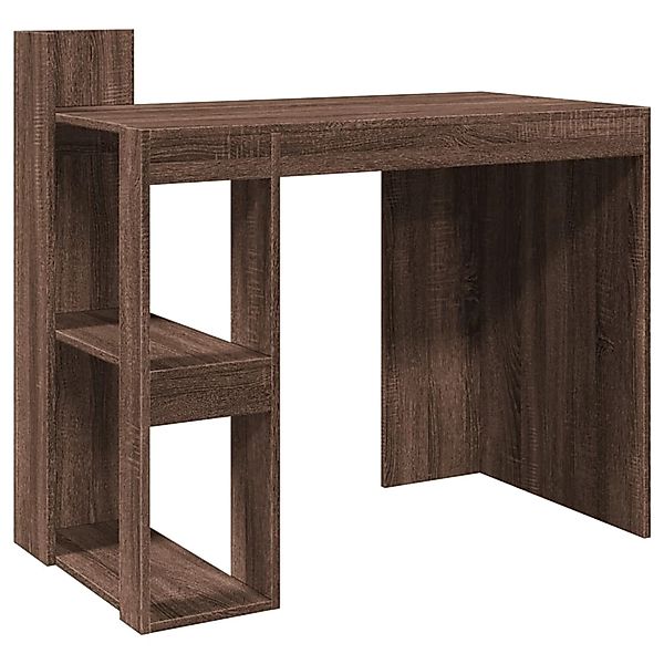 vidaXL Schreibtisch Braun Eichen-Optik 103,5x56,5x94 cm Holzwerkstoff 84798 günstig online kaufen