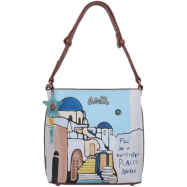 Anekke Schultertasche Mediterranean Sunrise, Polyurethan günstig online kaufen