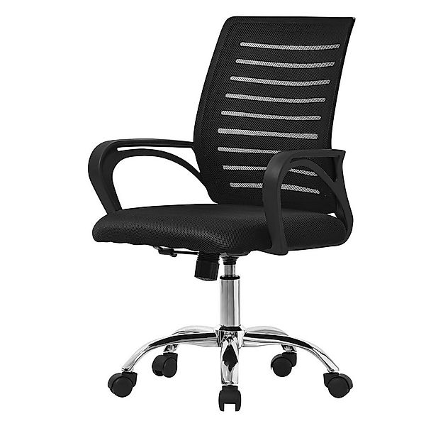 ML-DESIGN Bürostuhl Schreibtischstuhl ergonomisch mit Armlehnen Wippfunktio günstig online kaufen