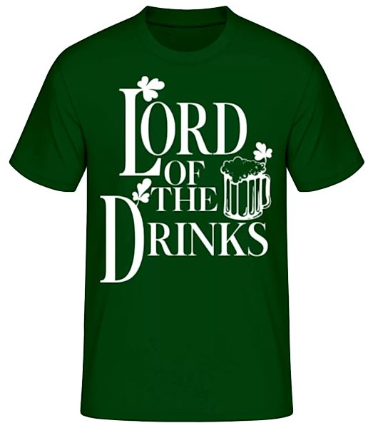 Lord Of The Drinks · Männer Basic T-Shirt günstig online kaufen