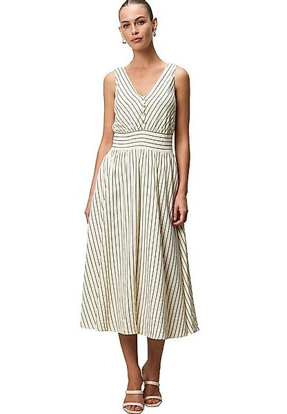 Zero Midikleid zero Midikleid mit Streifenmuster Knopfleiste günstig online kaufen