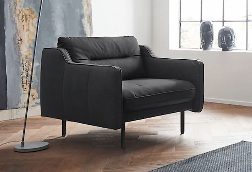 Home affaire Sessel »Nordfyn« edles Design in 3 Bezugsqualitäten, Design by günstig online kaufen