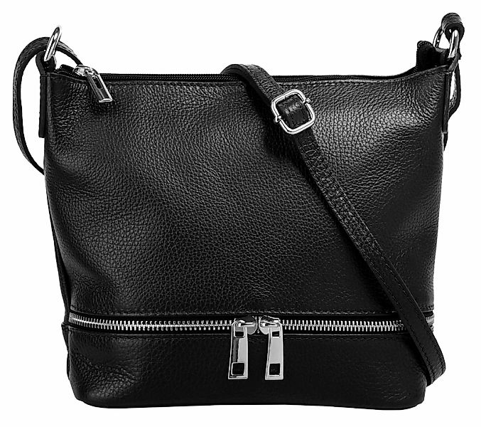 Cluty Umhängetasche echt Leder, Made in Italy günstig online kaufen