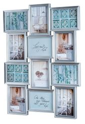 Levandeo® Bilderrahmen Collage, Bilderrahmen 54x72cm 12 günstig online kaufen