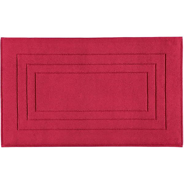 Vossen Badematten Feeling - Farbe: rubin - 3900 - 60x100 cm günstig online kaufen