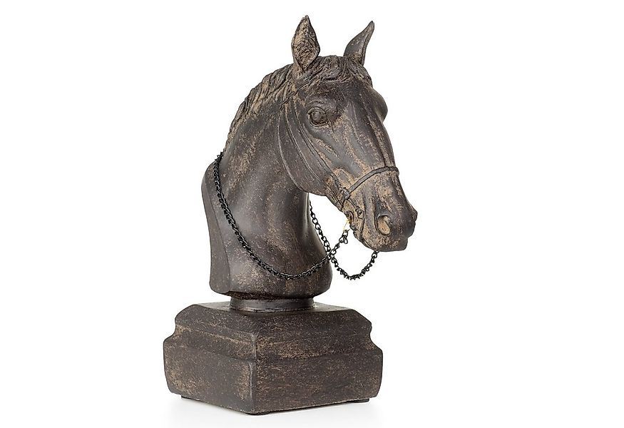 Moritz Dekofigur Deko-Figur Pferdekopf Skulptur Statue Büste aus Polyresin günstig online kaufen