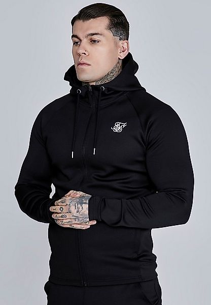 Siksilk Hoodie SikSilk Herren Essentials Poly Full Zip Hoodie günstig online kaufen