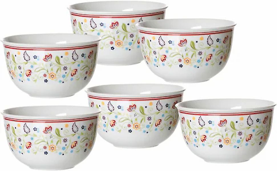 Ritzenhoff & Breker Müslischale »Doppio Shanti,«, 6 tlg., aus Porzellan, Ge günstig online kaufen