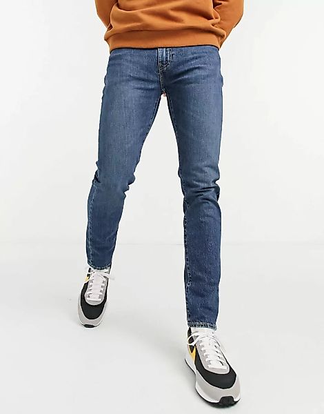 Levi's – 512 – Schmal zulaufende Jeans in mittlerer „Whoop”-Waschung-Blau günstig online kaufen