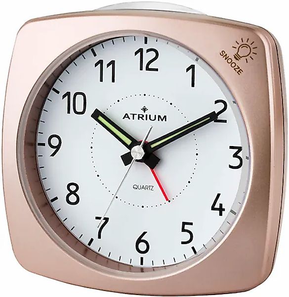 Atrium Quarzwecker »A251-17«, Wecker, Schlafzimmer, schleichende Sekunde, S günstig online kaufen