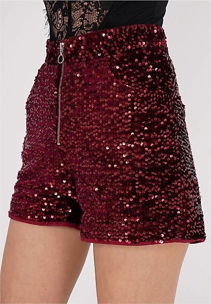freshlions Shorts "Yara" mit glitzerndem Paillettenbesatz günstig online kaufen