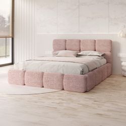 FDM Polsterbett CLOUDY Bettgestell Bett 140x200, günstig online kaufen