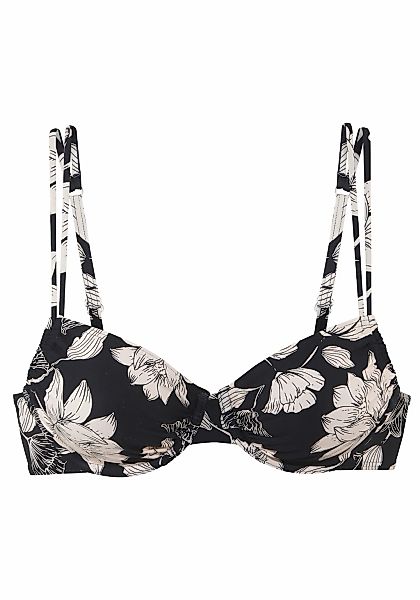 s.Oliver Bügel-Bikini-Top "Lady" mit floralem Design günstig online kaufen