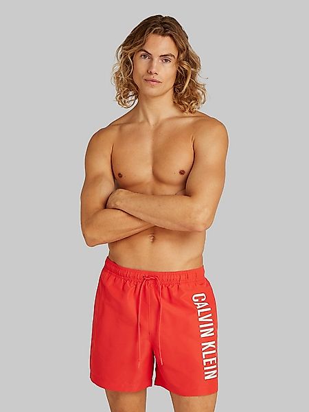 Calvin Klein Swimwear Badeshorts MEDIUM DRAWSTRING mit großem Logo günstig online kaufen