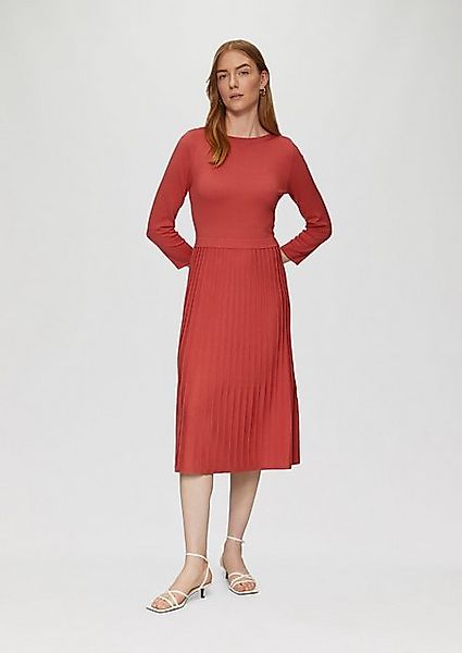 s.Oliver BLACK LABEL Maxikleid Tailliertes Strickkleid günstig online kaufen