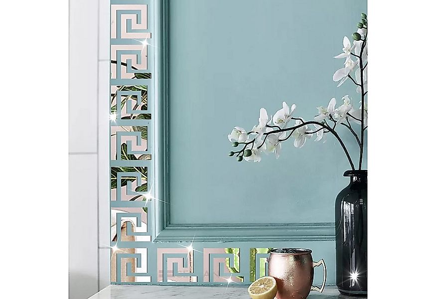 Coonoor 3D-Wandtattoo Selbstklebende Spiegel Wandaufkleber Acry (30 St), Wa günstig online kaufen