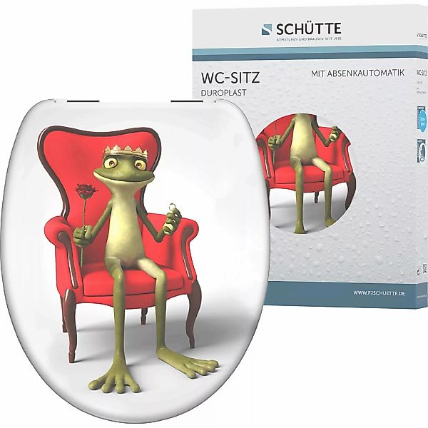 Schütte WC-Sitz Frog King, Duroplast, mit günstig online kaufen