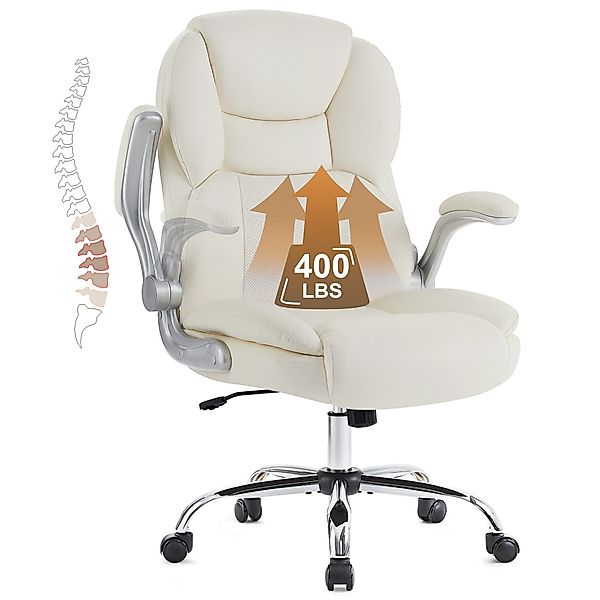 IWMH Chefsessel Ergonomischer Bürostuhl, Höhenverstellbar Schreibtischstuhl günstig online kaufen