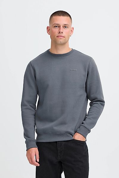 Blend Rundhalspullover "BHDownton", Klassisches Sweatshirt mit Rundhalsauss günstig online kaufen