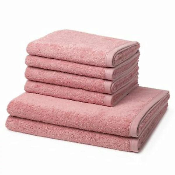 Ross 4 X Handtuch 2 X Duschtuch - im Set Vita Handtücher rosa günstig online kaufen