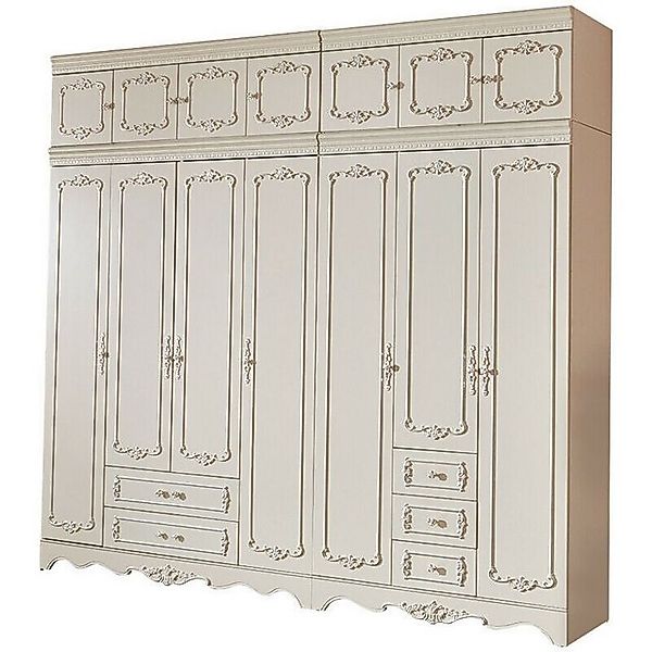 JVmoebel Kleiderschrank Kleiderschrank Barockstil hochwertig klassisch eleg günstig online kaufen