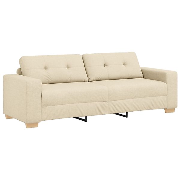 vidaXL Sofa Sofa 3-Sitzer Creme 180 günstig online kaufen
