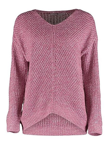 HaILY’S Strickpullover Grobstrick Pullover V-Ausschnitt Swaeter Pi44pa LS P günstig online kaufen