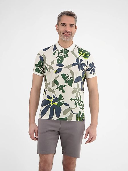 LERROS Poloshirt "Poloshirt, sommerlich-floral gemustert" günstig online kaufen