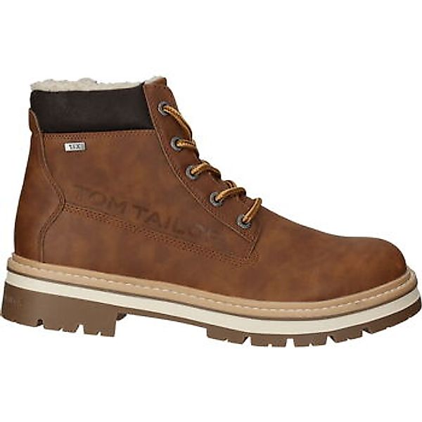 TOM TAILOR Schnürstiefel "Tom Tailor Stiefelette Lederimitat/Textil" günstig online kaufen