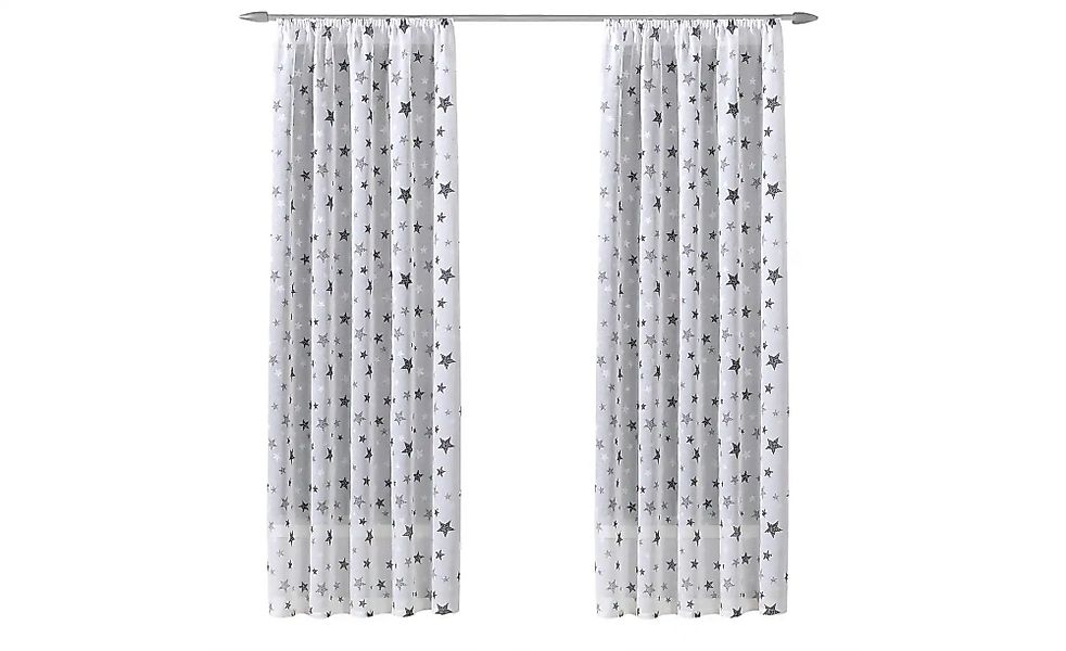 Weckbrodt Ösenschal   ¦ weiß ¦ Synthetik ¦ Maße (cm): B: 135 H: 0,5 Gardine günstig online kaufen