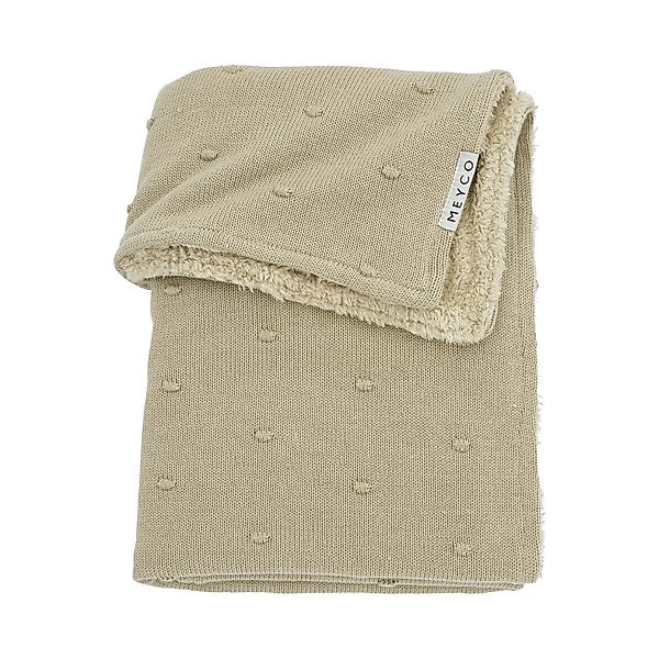 Babydecke Sand, Meyco Baby, 75x100cm günstig online kaufen