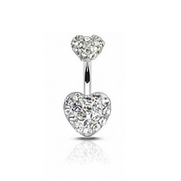 Taffstyle Bauchnabelpiercing Bauch Piercing Chirurgenstahl Kristall günstig online kaufen