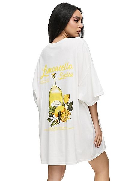 Worldclassca T-Shirt Worldclassca Oversized Print LIMONCELLO SICILIA T-Shir günstig online kaufen