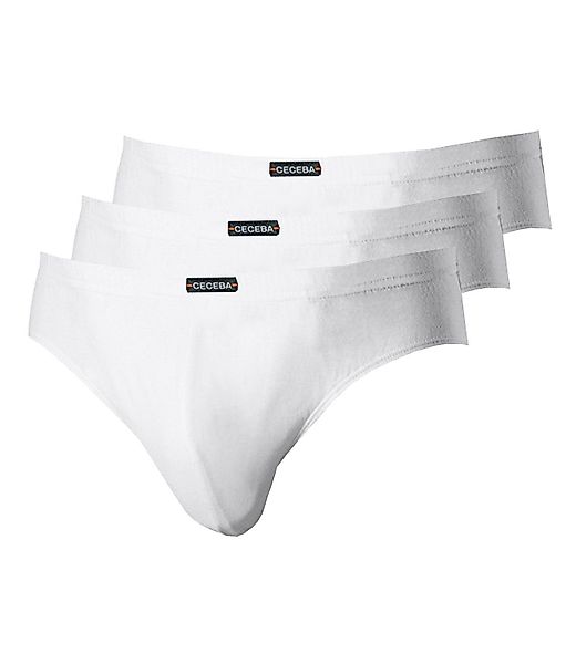 CECEBA Slip Brief (3-St) mit Logo günstig online kaufen