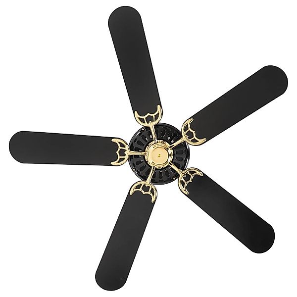 CASAFAN Deckenventilator mit Zugschnur Black Magic 132 cm günstig online kaufen