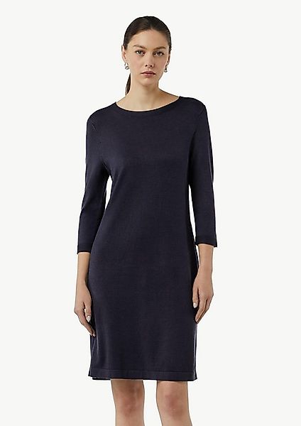 comma Minikleid Kleid Schmal geschnittenes Strickkleid günstig online kaufen