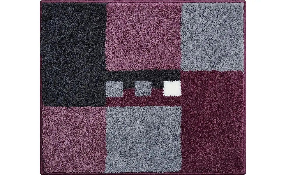 Grund Badematte   ¦ lila/violett ¦ Synthetik ¦ Maße (cm): B: 55 H: 2 Badtex günstig online kaufen
