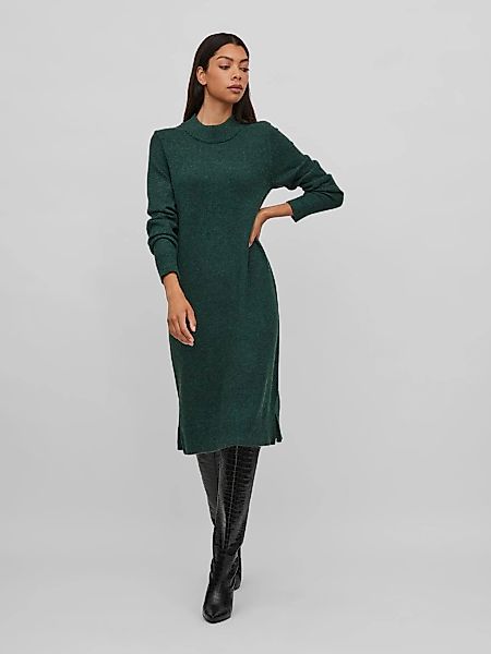 Vila "VIRIL CREW NECK L/S MIDI DRESS - NOOS" günstig online kaufen