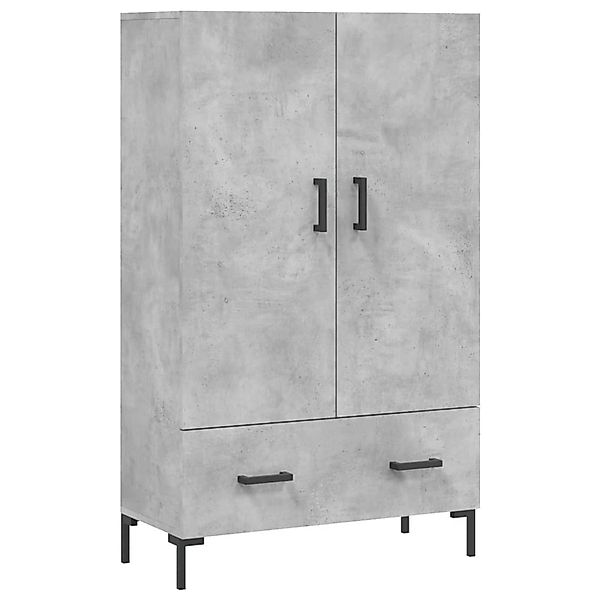vidaXL Highboard Betongrau 69,5x31x115 cm Holzwerkstoff 828240 günstig online kaufen