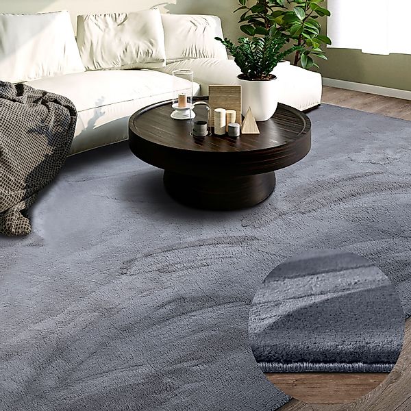 Villeroy & Boch Teppich "Leon" rechteckig 15 mm Höhe Langflor, Shaggy, uni, günstig online kaufen