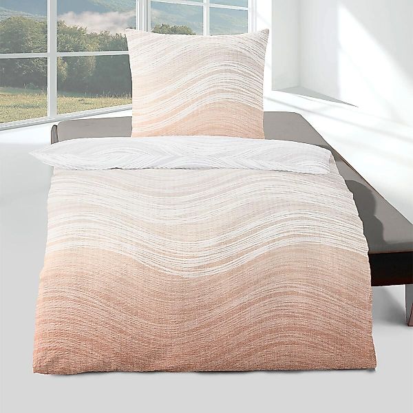 TRAUMSCHLAF Bettwäsche Aurora, Seersucker, 2 teilig, günstig online kaufen