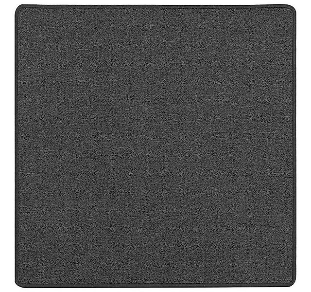 vidaXL Teppich Teppichläufer Dunkelgrau 100 x 100 cm 100% Polypropylen günstig online kaufen