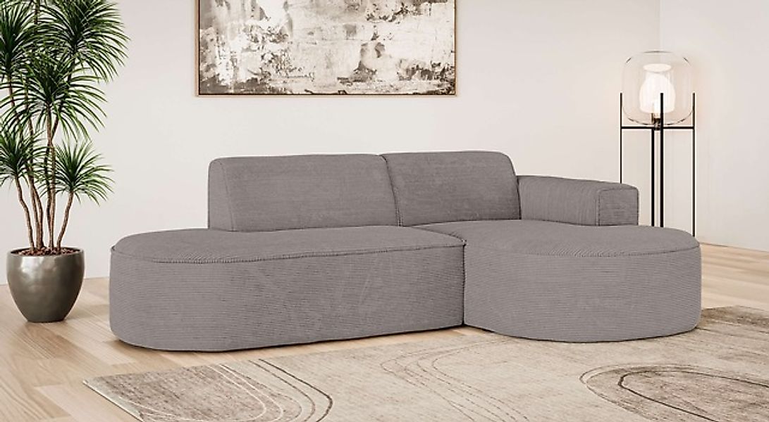 OTTO home Ecksofa »ADELLA XL Design-Sofa mit Recamiere rechts/links, 263/15 günstig online kaufen