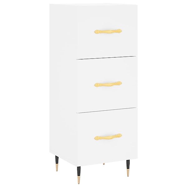 vidaXL Sideboard Weiß 34,5x34x90 cm Holzwerkstoff 828580 günstig online kaufen